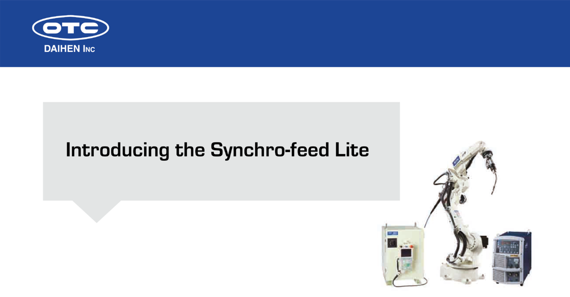 OTC DAIHEN Synchro-feed Lite